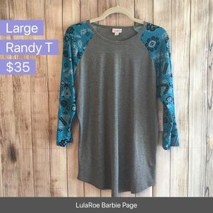 Large NWT Randy T Lularoe